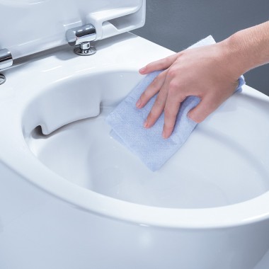 Geberit WC školjka brez roba za lažje čiščenje