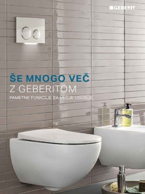 Še mnogo več z Geberitom - pametne funkcije za več udobja Še mnogo več z Geberitom - pametne funkcije za več udobja