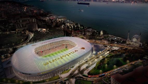 Vodafone Arena, Istanbul, Turčija (© DB Architecture & Consulting)