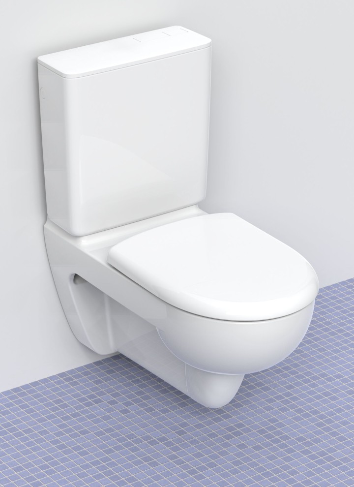 Geberit nadometni splakovalnik pred steno – za stroškovno učinkovito prenovo WC