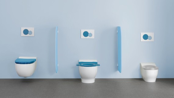 WC-keramika Geberit Bambini Rimfree®