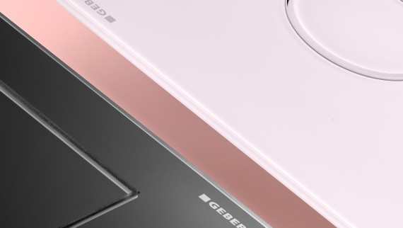 Aktivirna tipka Geberit Sigma40 z globino le 4 mm Aktivirna tipka Geberit Sigma40 z globino le 4 mm