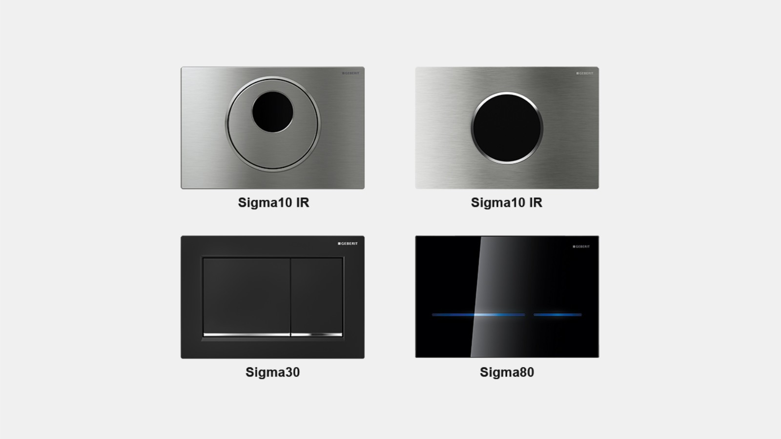 Infrardeče in mehanske aktivirne tipke Geberit