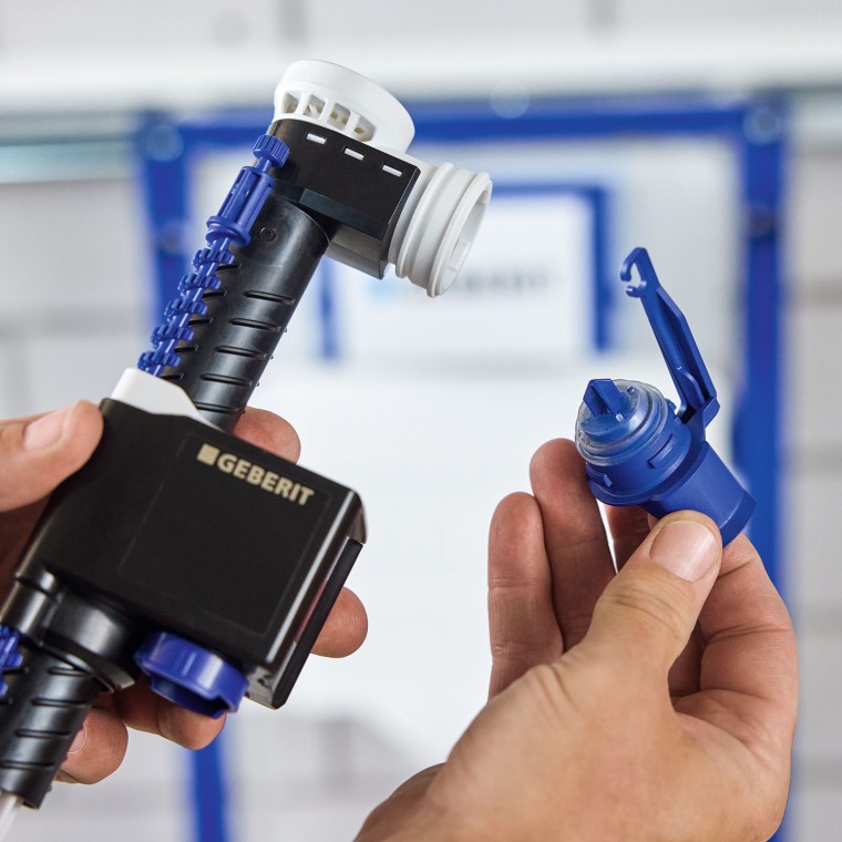 Geberit Tip 323 polnilni ventil: enostaven za vzdrževanje Geberit Tip 323 polnilni ventil: enostaven za vzdrževanje