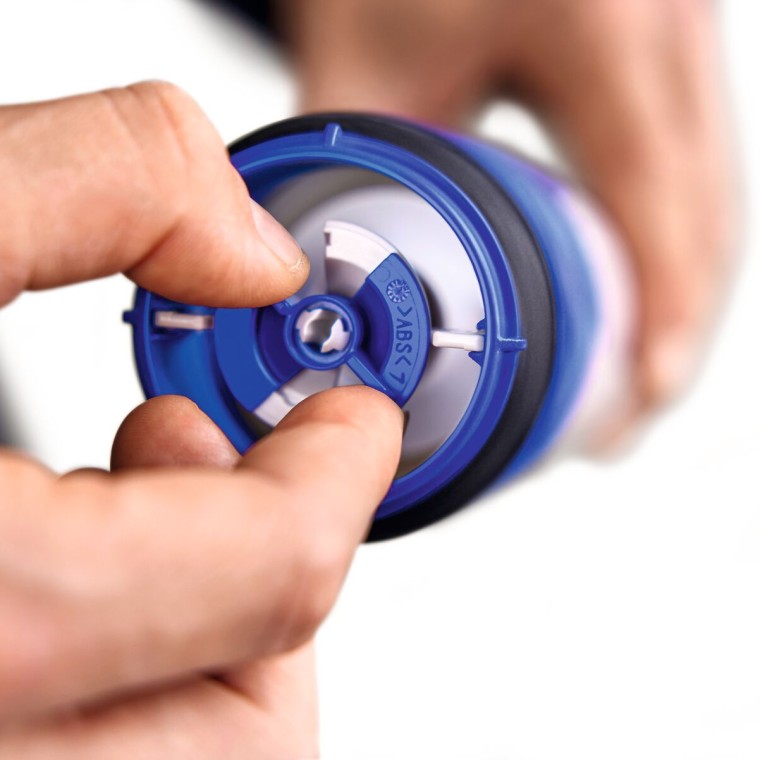 Dušilka na Geberitovem splakovalnem ventilu tipa 208