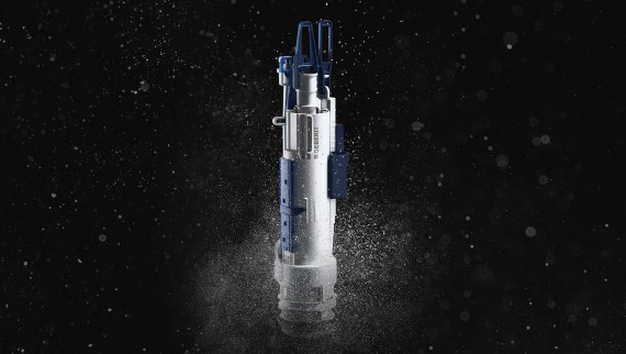 Geberit splakovalni ventil tip 212 z vodno kapljico (© Geberit) Geberit splakovalni ventil tip 212 z vodno kapljico (© Geberit)