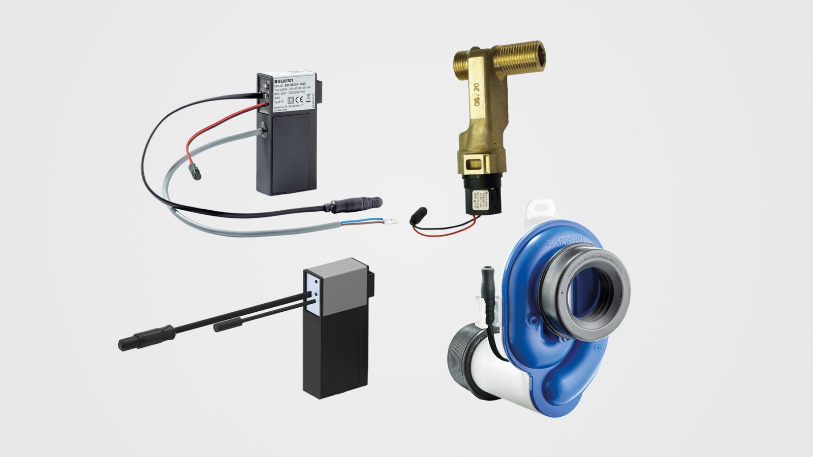 Skrito zunanje krmiljenje splakovanja pisoarjev Skrito zunanje krmiljenje splakovanja pisoarjev