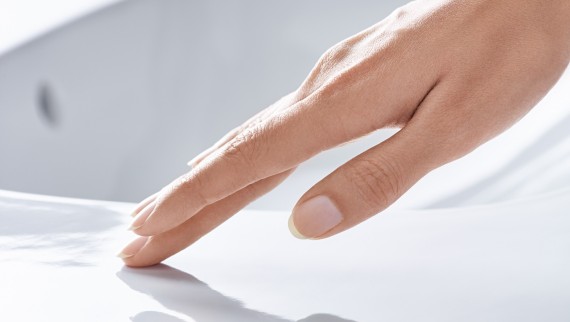 WC Geberit Citterio s posebno glazuro