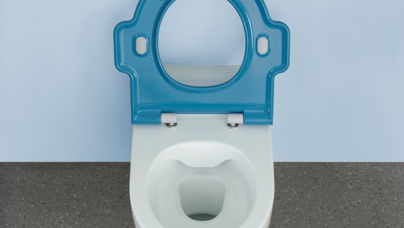 Talna WC-školjka Geberit Bambini z Rimfree®