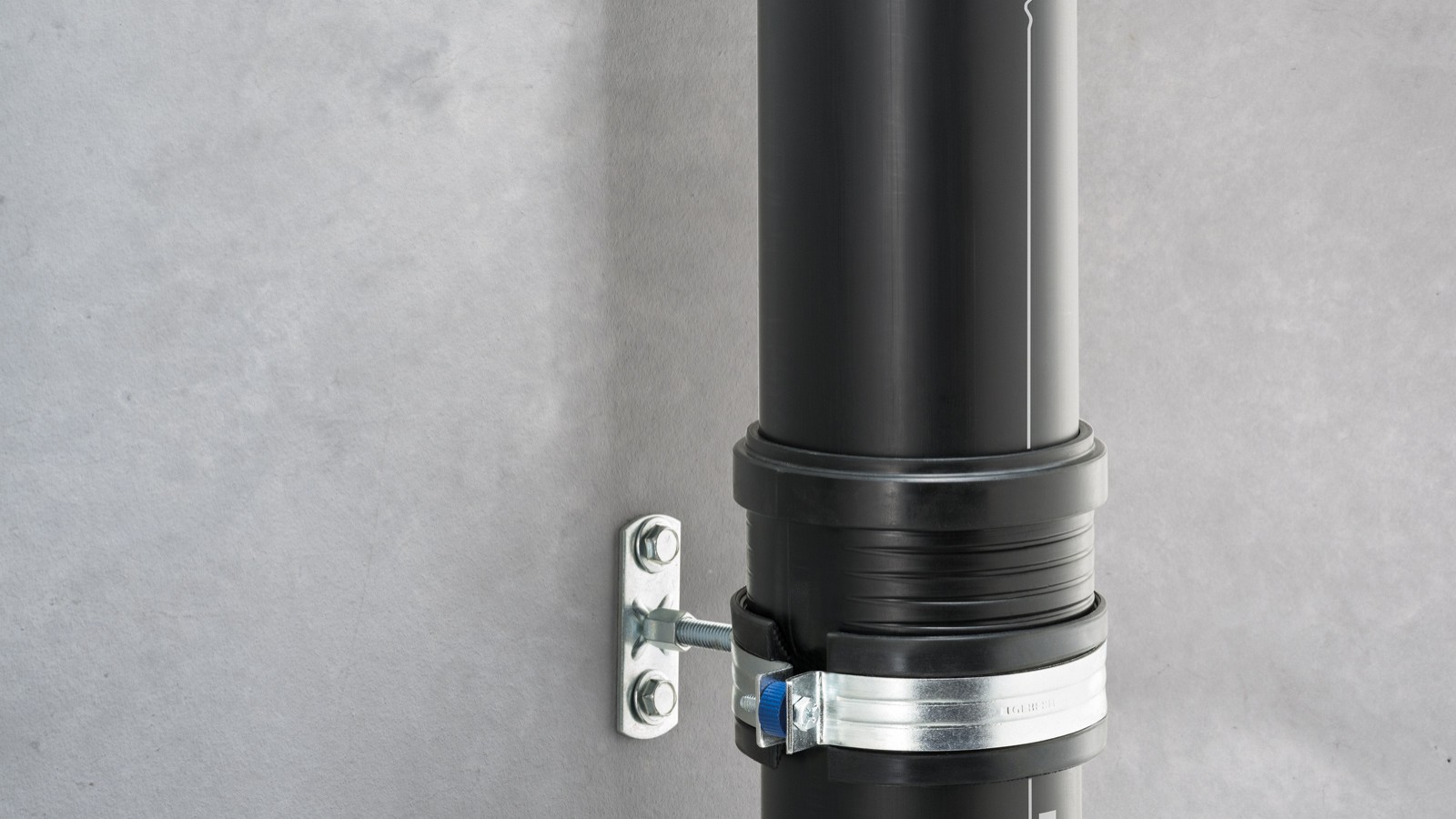 Nosilec cevi z zvočno ločitvijo za sistem Geberit Silent-Pro Nosilec cevi z zvočno ločitvijo za sistem Geberit Silent-Pro