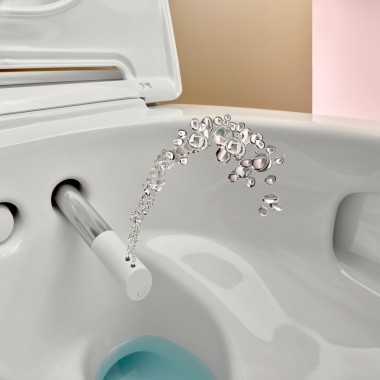 Funkcija WhirlSpray stranišča Geberit AquaClean Mera Funkcija WhirlSpray stranišča Geberit AquaClean Mera