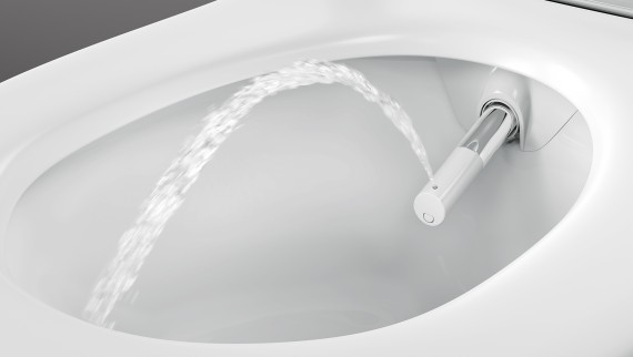 Geberit AquaClean Sela s tehnologijo WhirlSpray