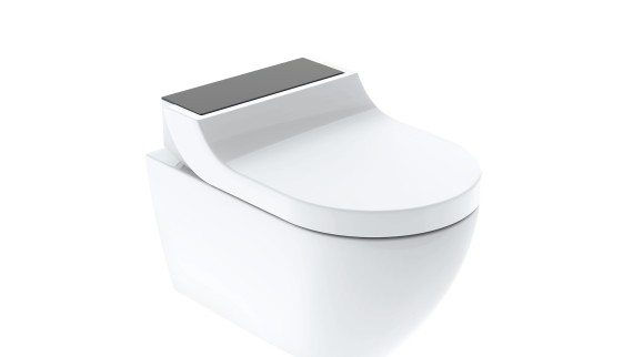 Geberit AquaClean Tuma iz črnega stekla