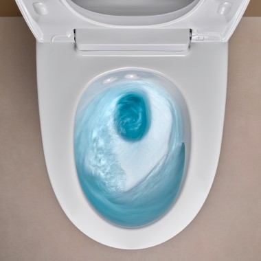 Tehnologija TurboFlush stranišča Geberit AquaClean Mera Tehnologija TurboFlush stranišča Geberit AquaClean Mera