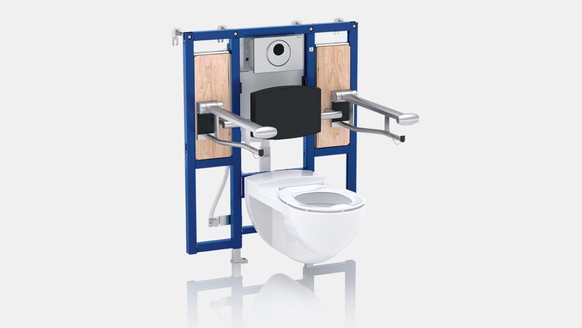 Geberit Duofix montažni element brez ovir za stenske WC-je
