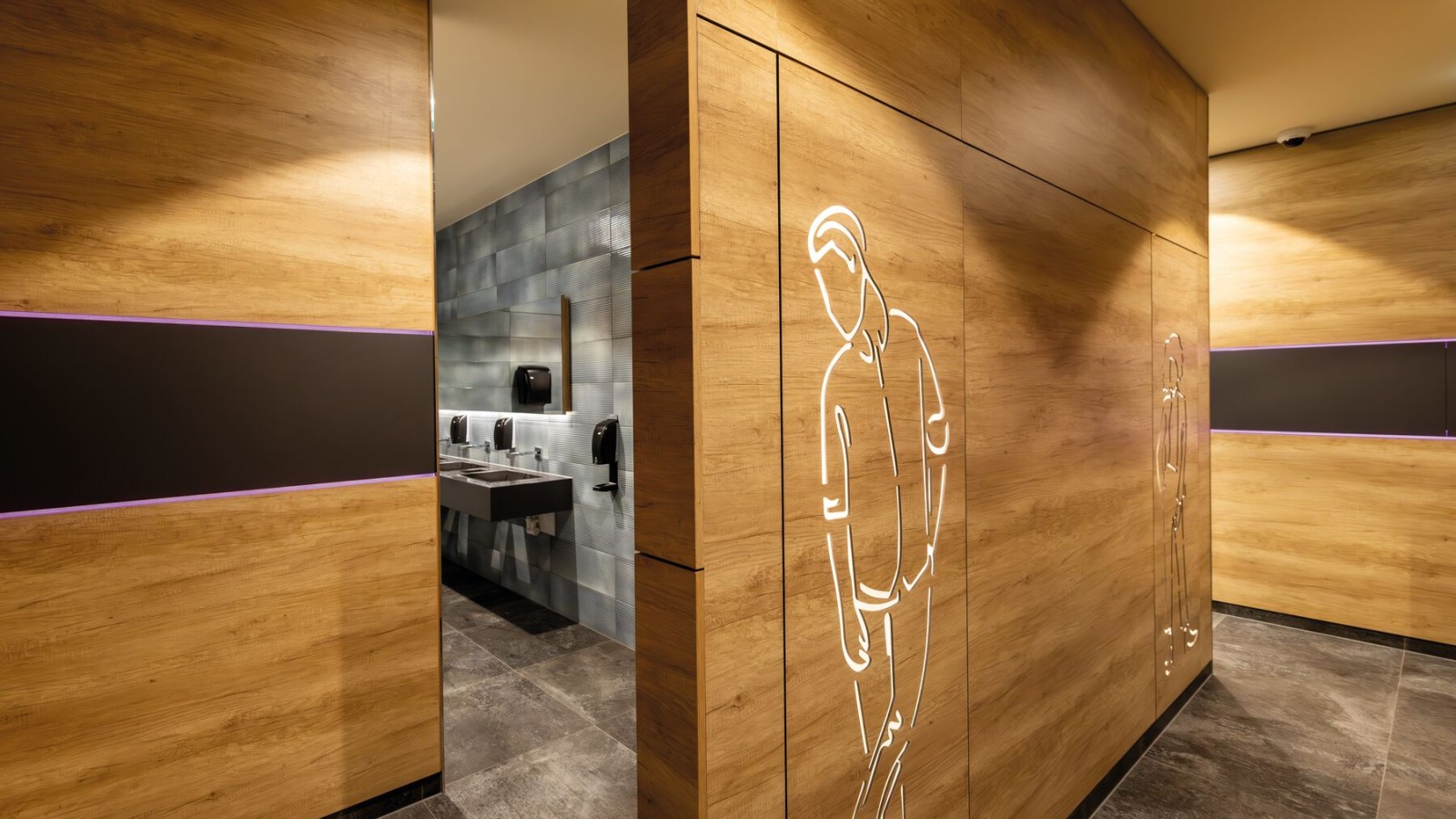 Vhod v moške WC-je Vhod v moške WC-je