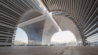 Changzhou Culture Plaza, Changzhou (Kitajska) 2022 (© ingDESIGN (shanghai) Co.,Ltd) Changzhou Culture Plaza, Changzhou (Kitajska) 2022 (© ingDESIGN (shanghai) Co.,Ltd)