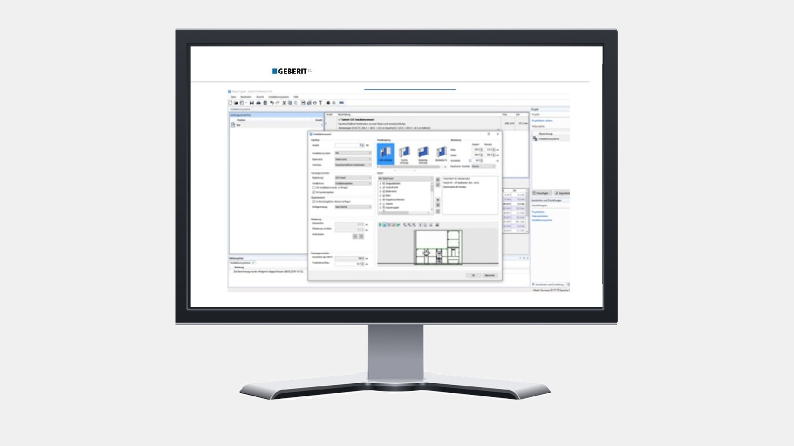 Geberit nudi pestro paleto digitalnih orodij za načrtovanje za strokovnjake, na primer Geberit ProPlanner Geberit nudi pestro paleto digitalnih orodij za načrtovanje za strokovnjake, na primer Geberit ProPlanner