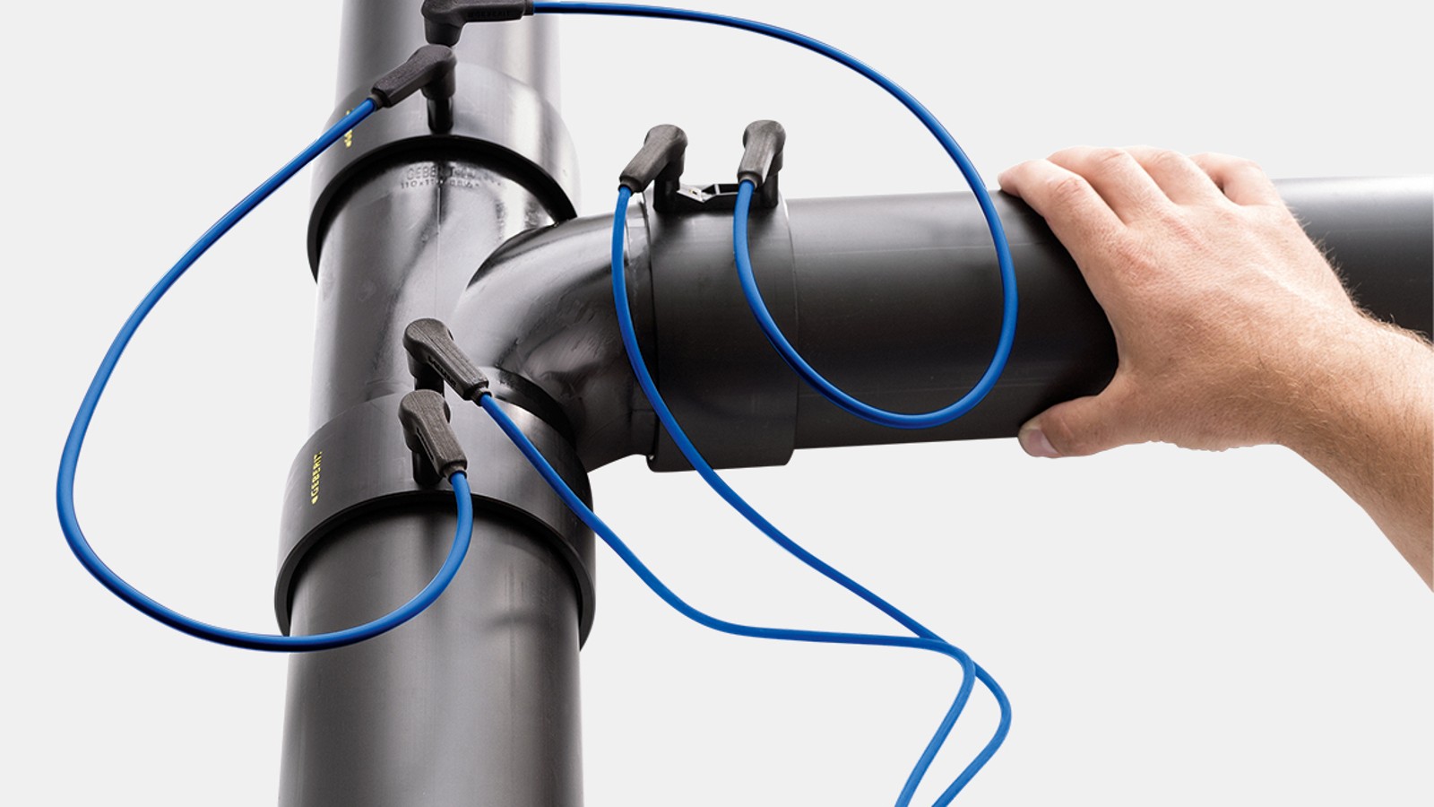 Operation of the Geberit electrofusion machine ESG 3