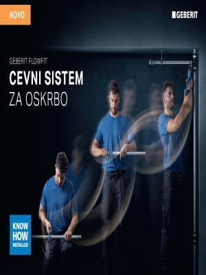 Geberit FlowFit Cevni sistem za oskrbo Geberit FlowFit Cevni sistem za oskrbo