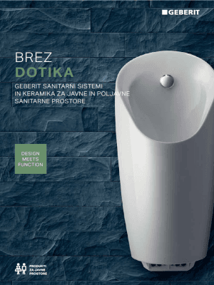 Geberit - Brez dotika Geberit - Brez dotika