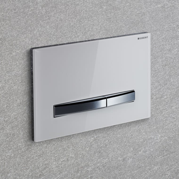 Bela aktivirna tipka Geberit Sigma50 Bela aktivirna tipka Geberit Sigma50