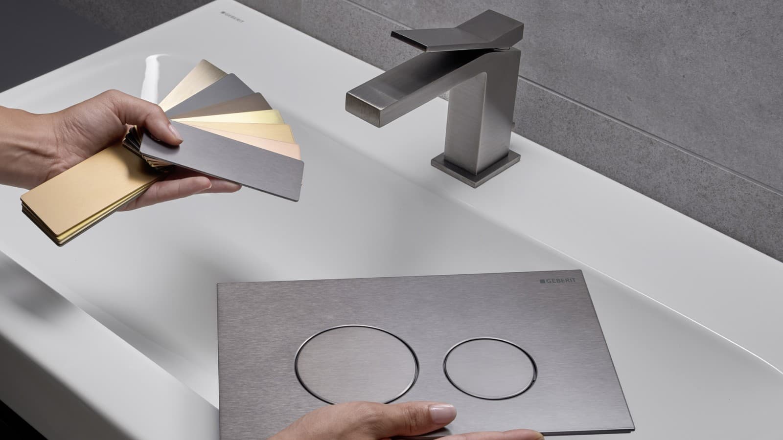 Različne površinske izvedbe, usklajene z izbrano armaturo Različne površinske izvedbe, usklajene z izbrano armaturo