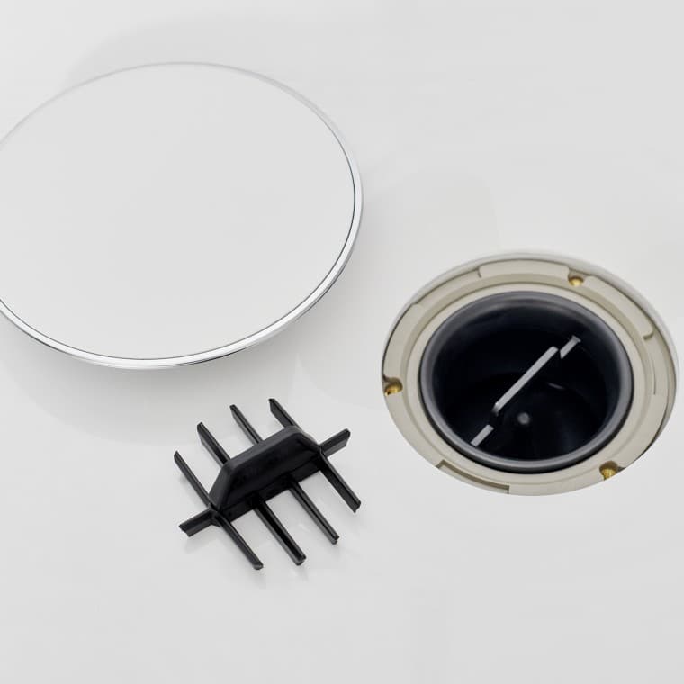 Vložek Geberit je integriran v odtok tuš kadi Geberit Nemea. Vložek Geberit je integriran v odtok tuš kadi Geberit Nemea.