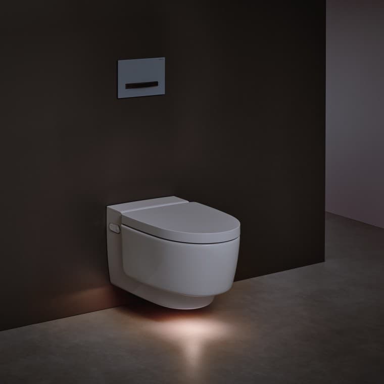 Ustvarjanje odgovoraGeberit AquaClean Mera Comfort tuš WC z orientacijsko osvetlitvijo Ustvarjanje odgovoraGeberit AquaClean Mera Comfort tuš WC z orientacijsko osvetlitvijo