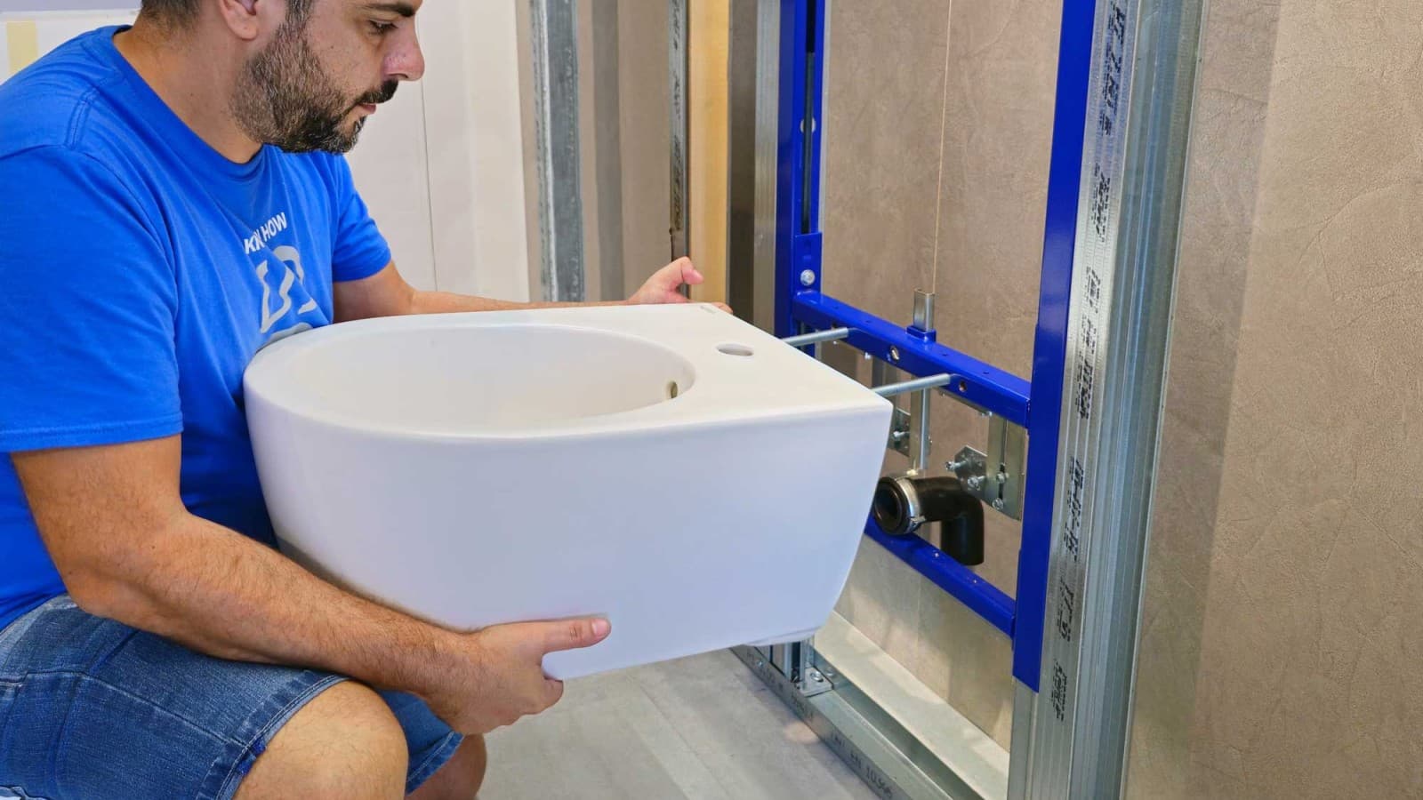 Vgradnja bideja Geberit z EFF3 Vgradnja bideja Geberit z EFF3