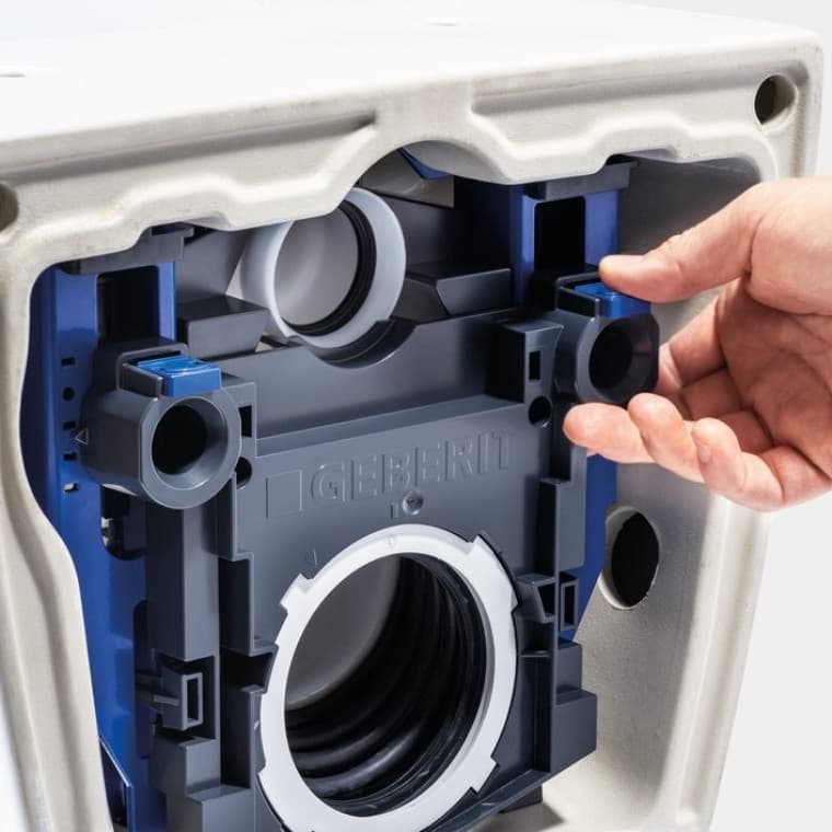 Geberit ONE WC s integrirana zmogljivost za nastavitev višine Geberit ONE WC s integrirana zmogljivost za nastavitev višine