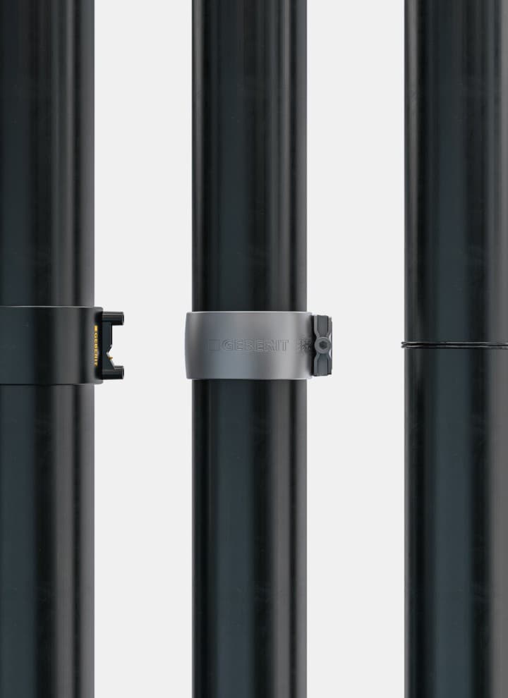 Geberit Silent-db20 je mogoče namestiti z različnimi tehnologijami povezovanja Geberit Silent-db20 je mogoče namestiti z različnimi tehnologijami povezovanja