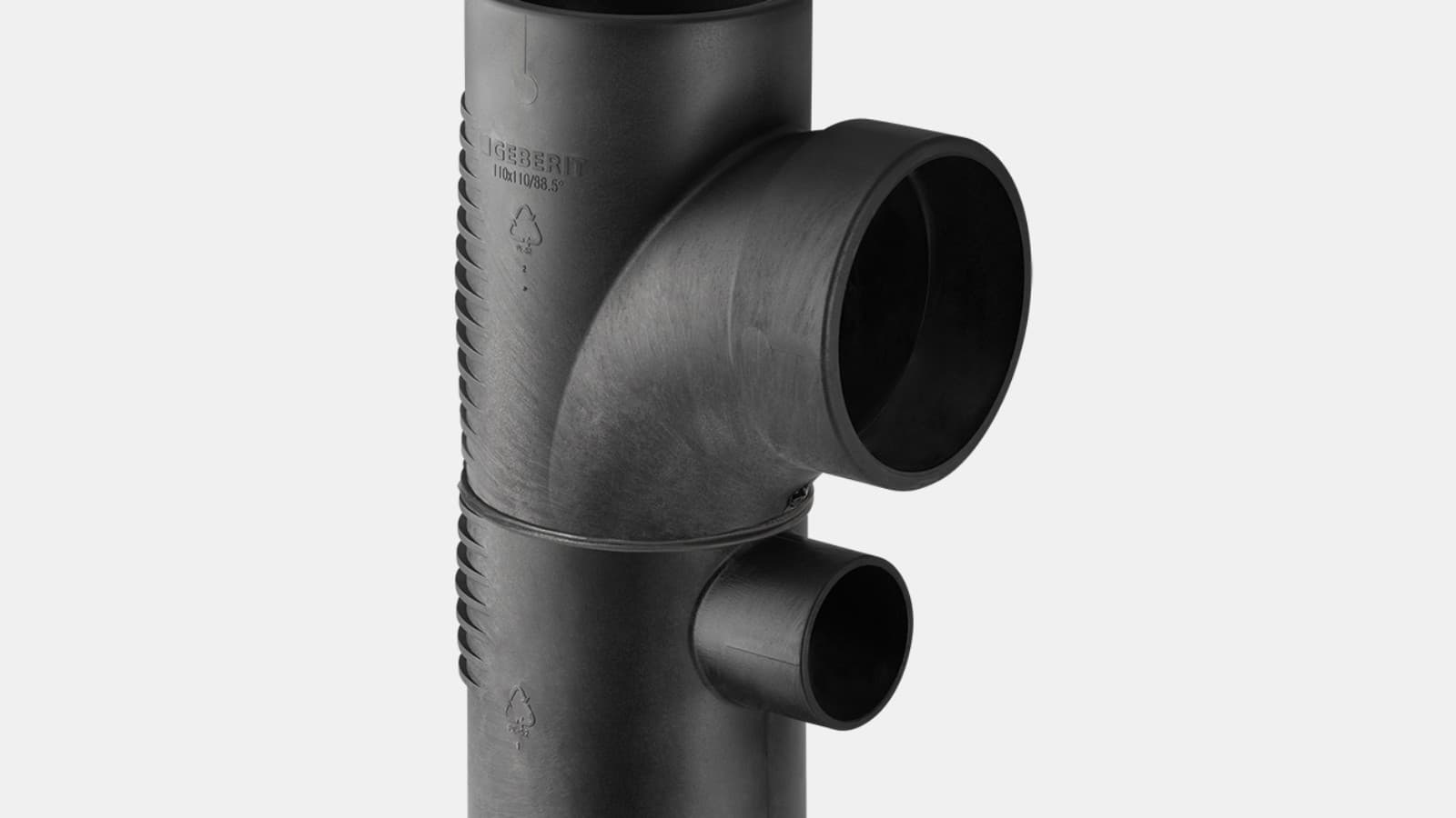 Kombinirani odcep z lokom 88,5°, Geberit Silent-db20 Kombinirani odcep z lokom 88,5°, Geberit Silent-db20