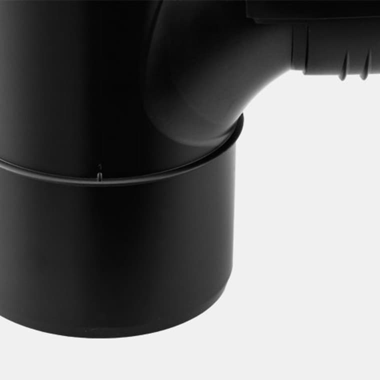 Omejevalni obroček na fitingih Geberit Silent-PP označuje pravilno globino vstavitve. Omejevalni obroček na fitingih Geberit Silent-PP označuje pravilno globino vstavitve.