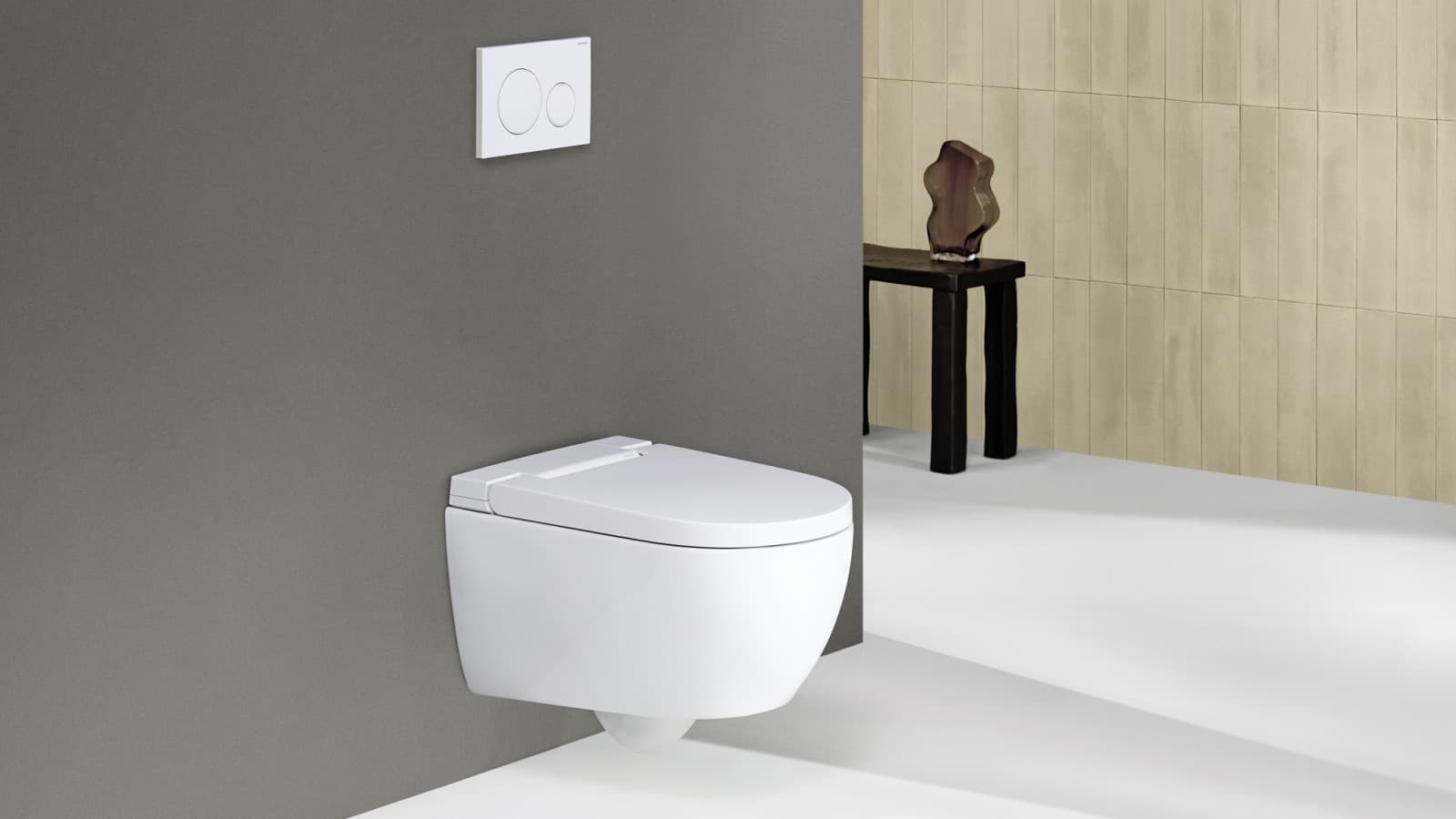 Geberit AquaClean Alba z daljinskim upravljalnikom Sigma20 Geberit AquaClean Alba z daljinskim upravljalnikom Sigma20