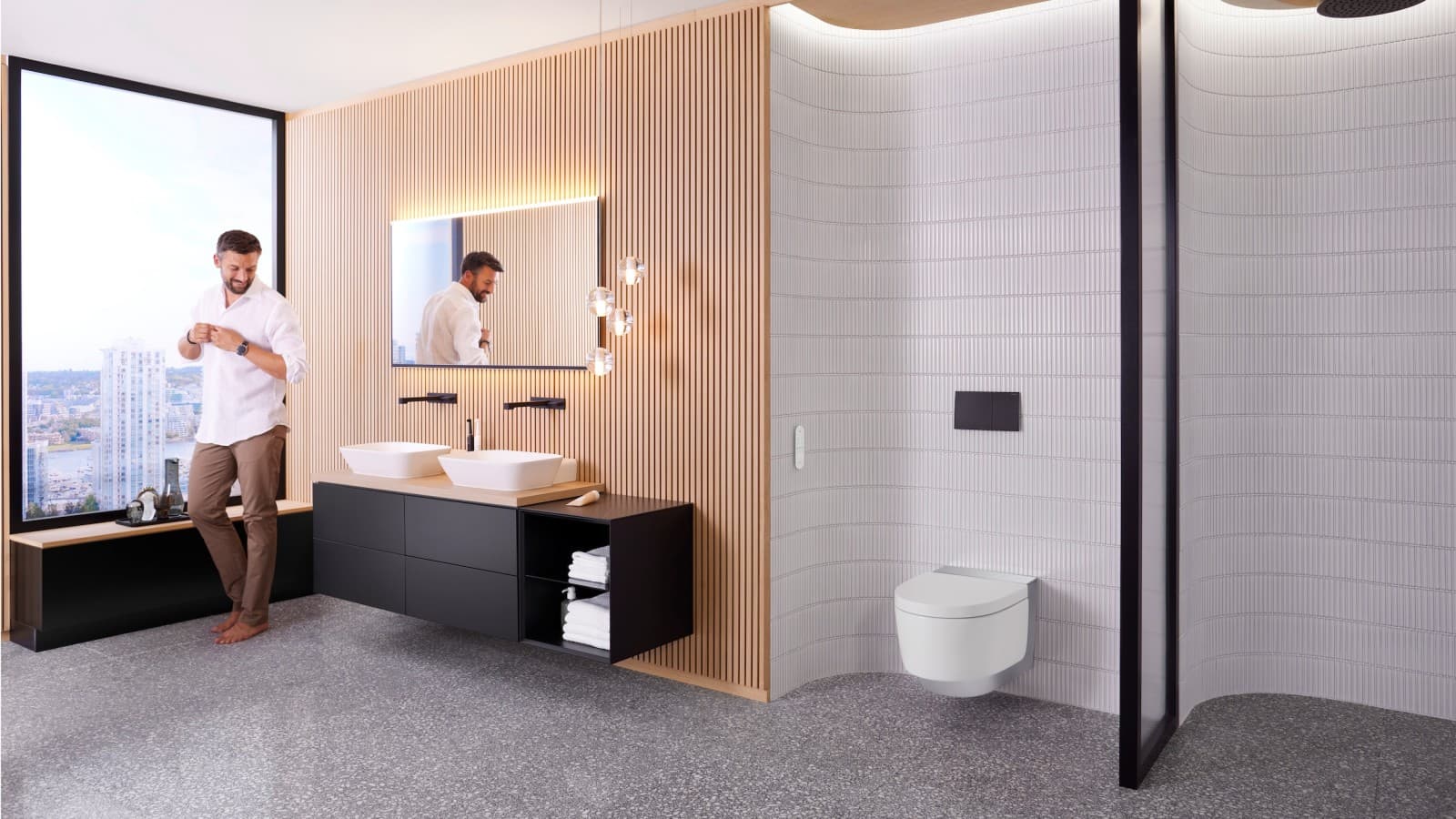 Kompletni WC Geberit AquaClean Mera Comfort Kompletni WC Geberit AquaClean Mera Comfort