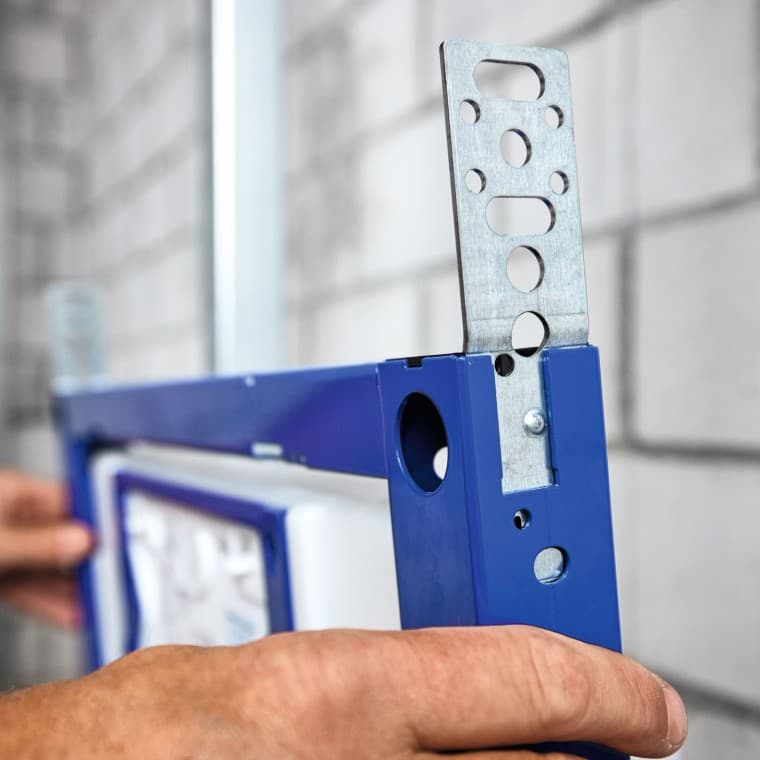 Enostavna namestitev elementa Duofix. Enostavna namestitev elementa Duofix.