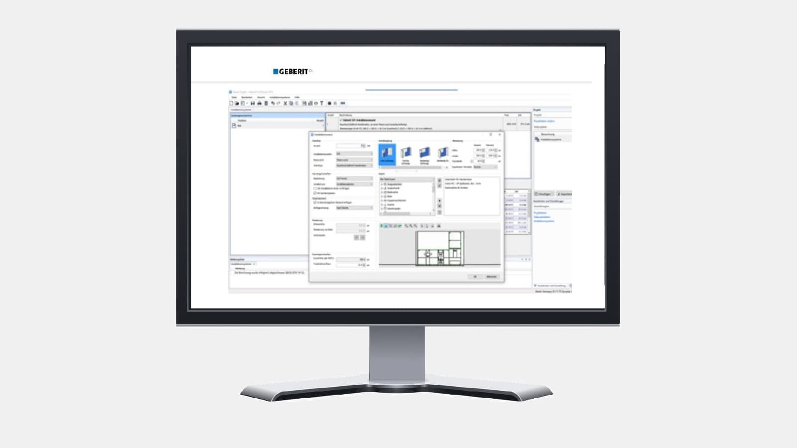 Geberit nudi pestro paleto digitalnih orodij za načrtovanje za strokovnjake, na primer Geberit ProPlanner Geberit nudi pestro paleto digitalnih orodij za načrtovanje za strokovnjake, na primer Geberit ProPlanner
